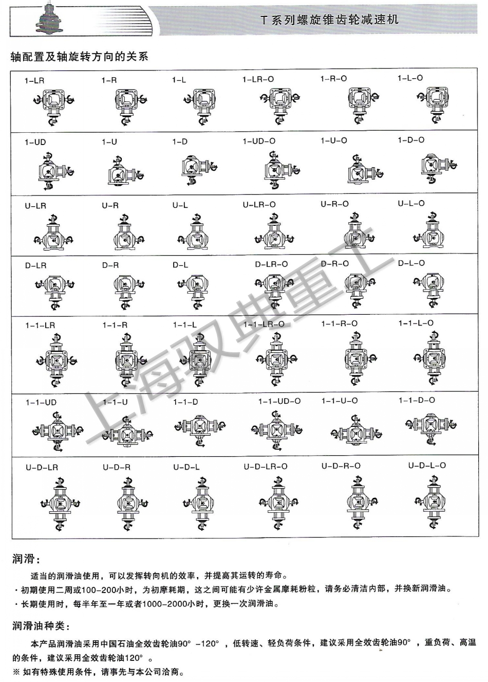 T10转向箱轴配置形式