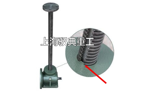 SWL蜗轮丝杆升降机防旋转槽的作用